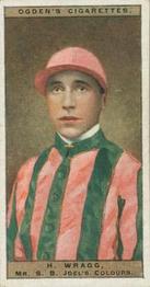 1927 Ogden's Jockeys and Owners' Colours #50 Harry Wragg Front